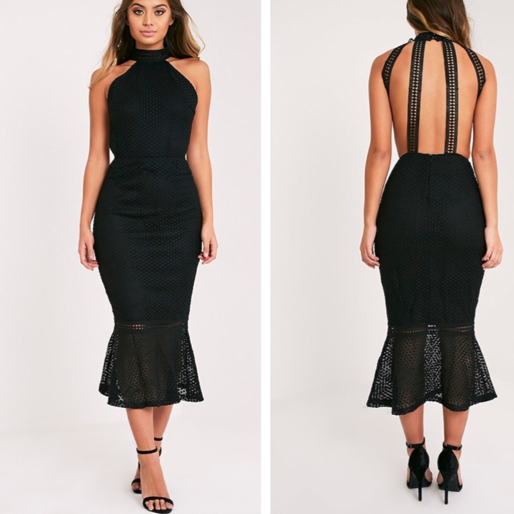 Black Midi Dress